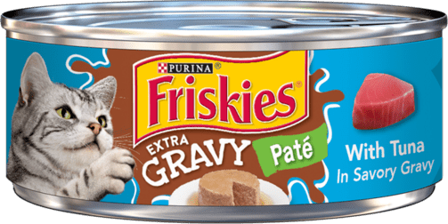 Friskies Extra Gravy Paté With Tuna In Savory Gravy